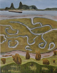 Salt Marsh: towards the islands.